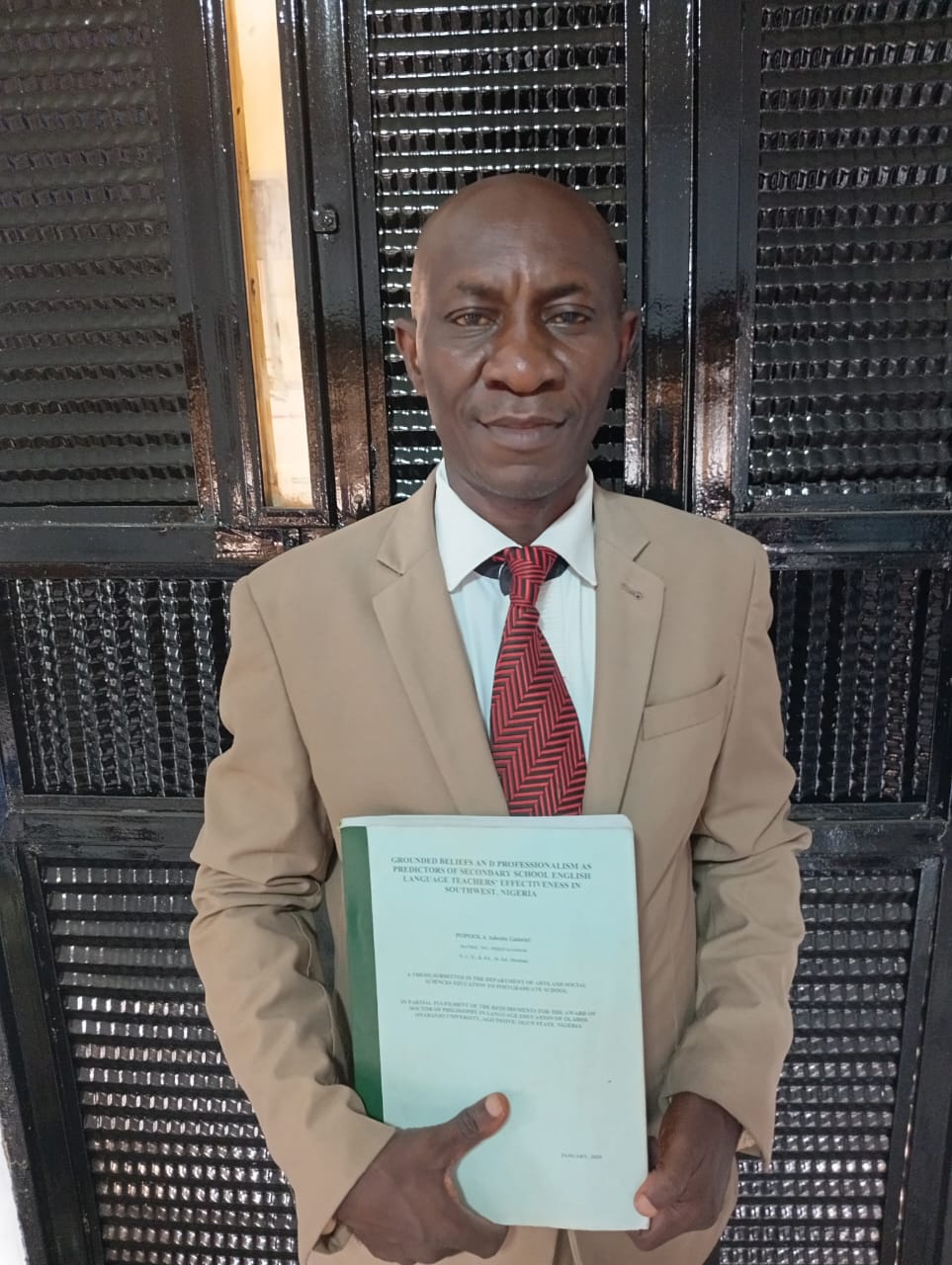 Dr Adeolu Gabriel POPOOLA